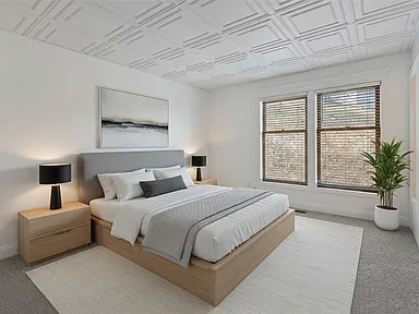 Bedroom after staging — Realistics agent